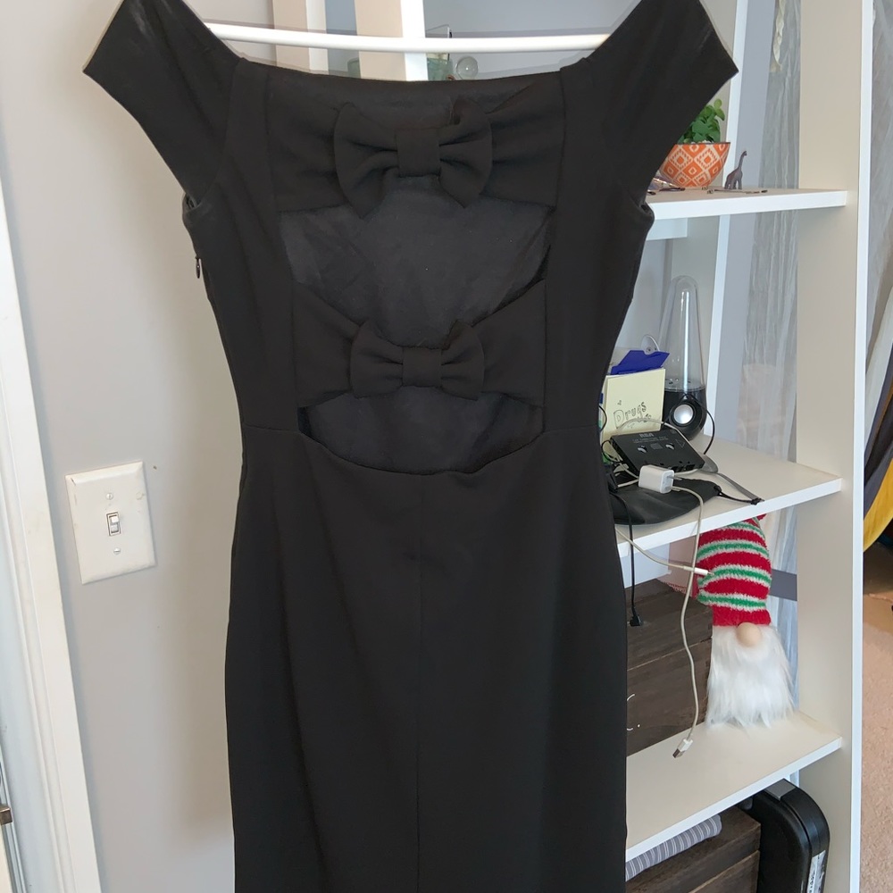 Black homecoming dress